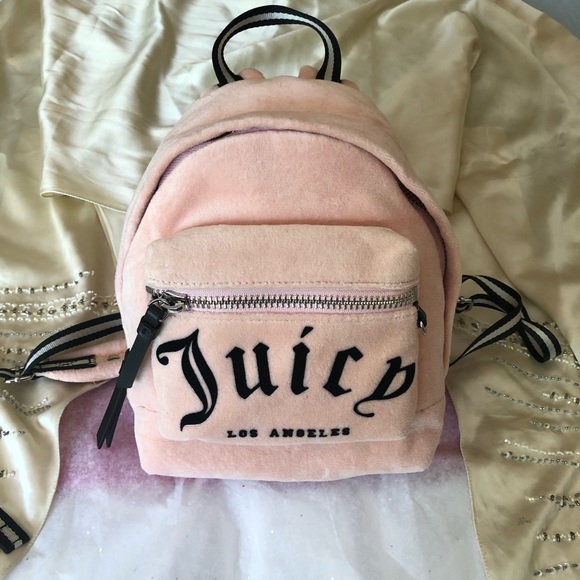 Juicy couture pink velour bag urban outfitters Clearance